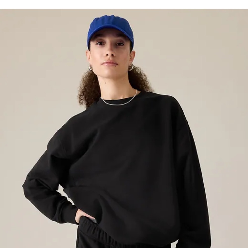 Athleta Forever Fleece oversized Sweater